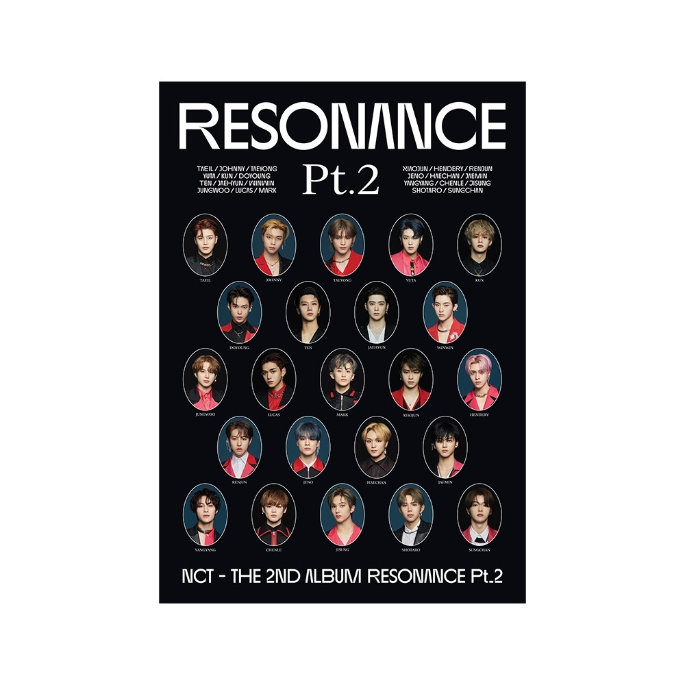 NCT resonance pt 2 album. haechan photocard